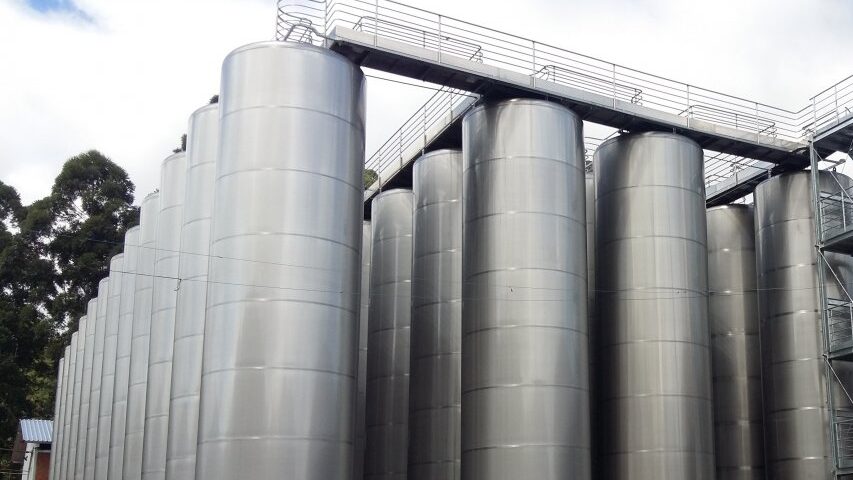 tanque de suco de maçã